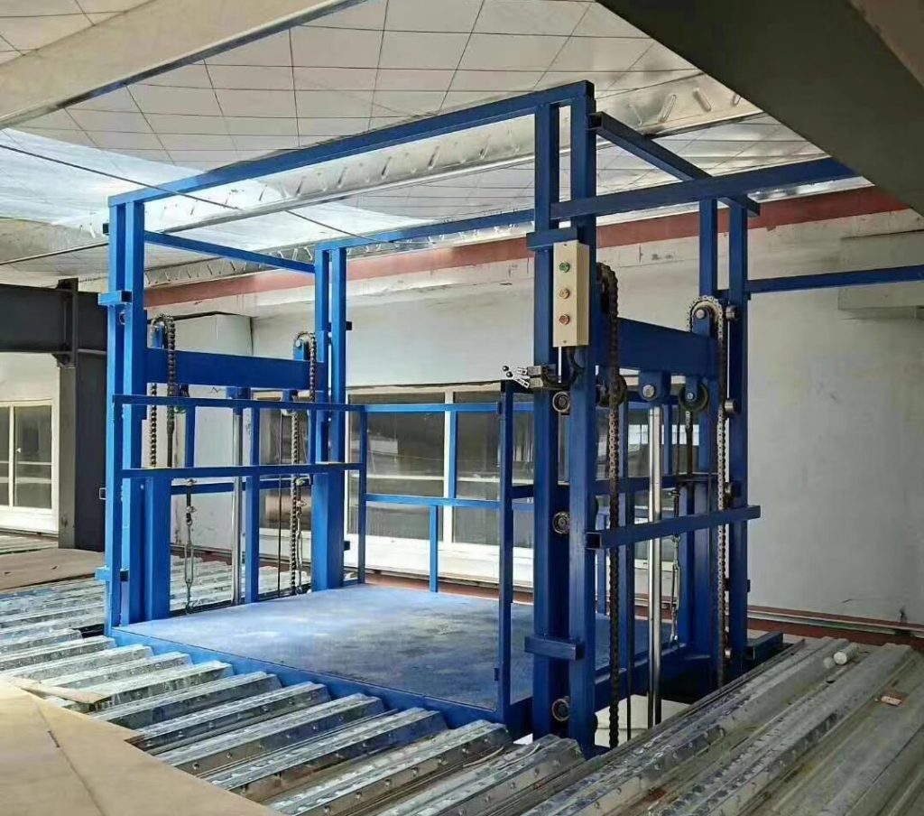fixed lifting platform warehouse